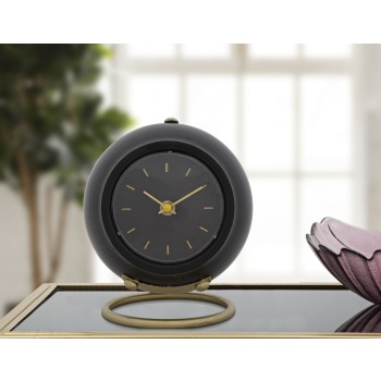 BLACK BALL TABLE CLOCK