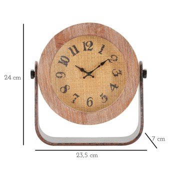 ROUND TABLE CLOCK