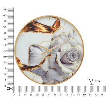 GLASS ROSE WATCH