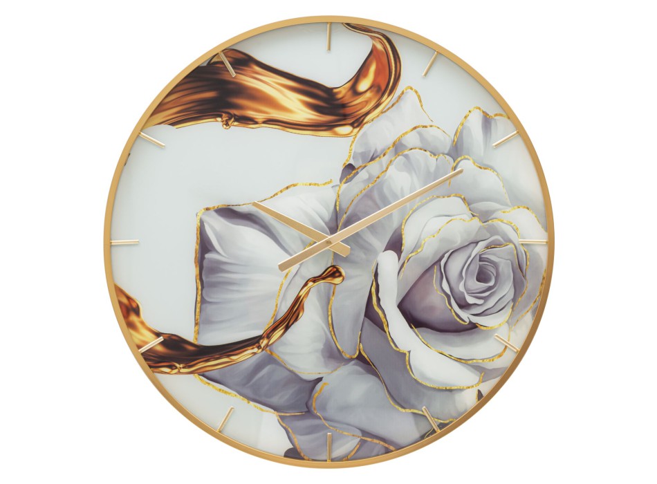 GLASS ROSE WATCH