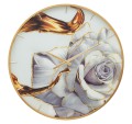 GLASS ROSE WATCH Ø 60 x 5 cm