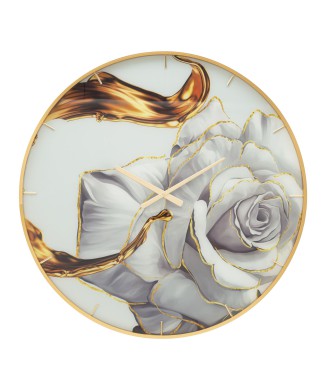 GLASS ROSE WATCH