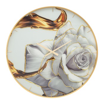 GLASS ROSE WATCH