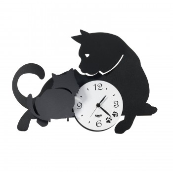 Mother Cat Clock 3494 Arts and Crafts