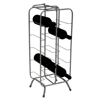 P/BOTTLES RACK RECT. (10 PLACES)