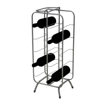 P/BOTTLES RACK RECT. (10 PLACES)