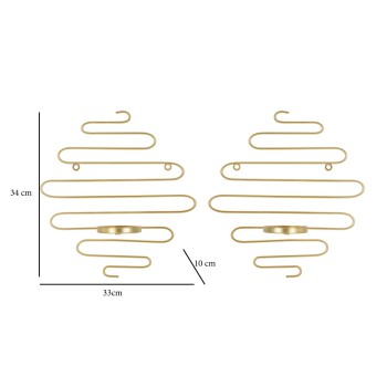 P/CAND WALL MOUNTED ALID PAIR