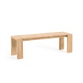 Victoire outdoor bench in solid teak 175 cm