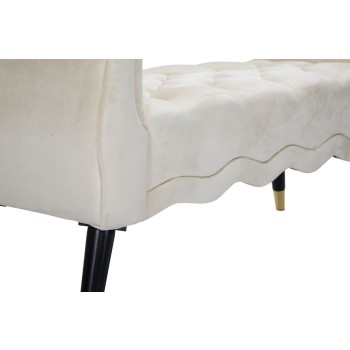 PARIS CREAM/GOLD BENCH