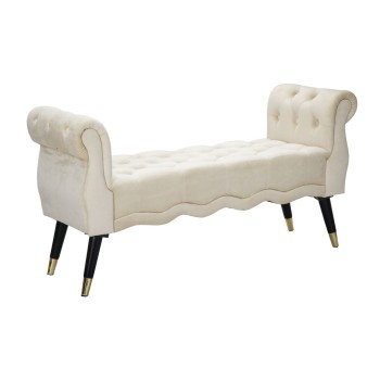 PARIS CREAM/GOLD BENCH