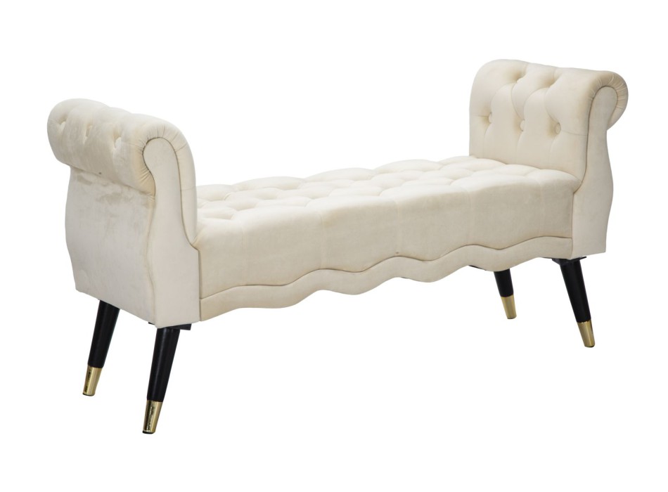 PARIS CREAM/GOLD BENCH