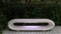 LOOP BENCH WITH SERRALUNGA LED LIGHT