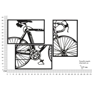 BIKE WALL PANEL SET 3PCS