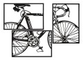 BIKE WALL PANEL SET 3PCS