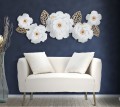 WALL PANEL WHITE DECOR 158X9X60