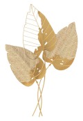 AUTUMN LEAF GOLD IRON PANEL