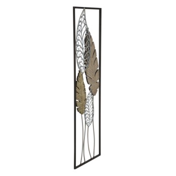 IRON AND WOOD PANEL LEAVES -B-