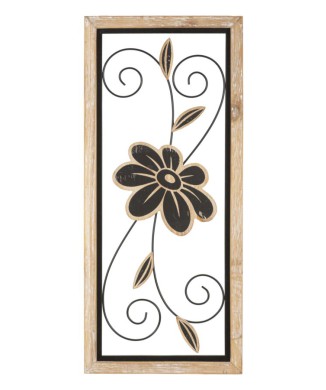 KOMAN IRON AND WOOD PANEL -A-