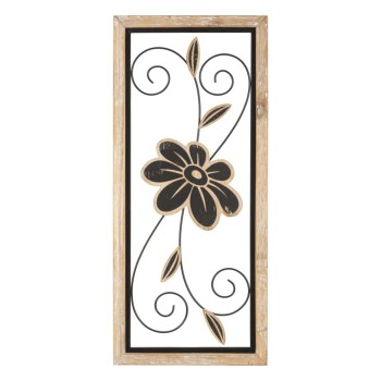 KOMAN IRON AND WOOD PANEL -A-