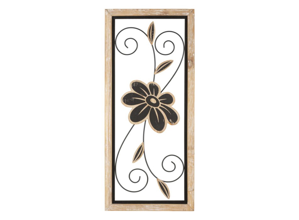 KOMAN IRON AND WOOD PANEL -A-