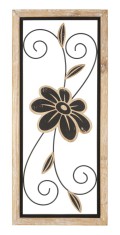 KOMAN IRON AND WOOD PANEL -A-