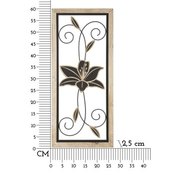 KOMAN IRON AND WOOD PANEL -B-