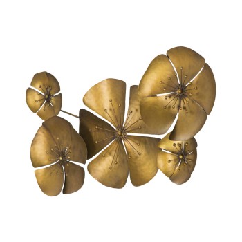 FLOWER GOLDY IRON PANEL -A-