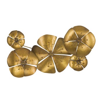 FLOWER GOLDY IRON PANEL -A-