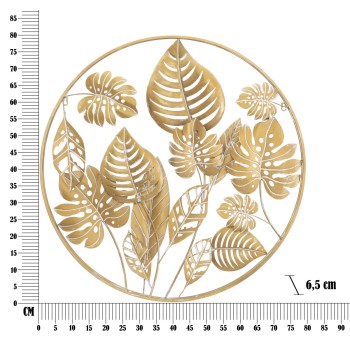 JUNGLE ROUND IRON PANEL