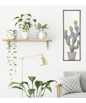 CACTUS-FRAME IRON PANEL -A-