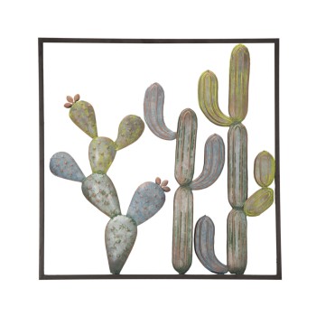 CACTUS-FRAME IRON PANEL -C-