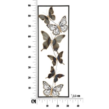 IRON PANEL WITH BUTTERFLIES