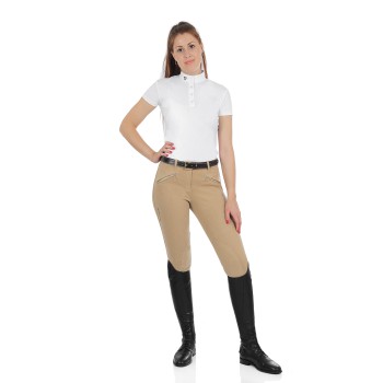 WOMEN'S DEMETRA TROUSERS IN STRETCH COTTON