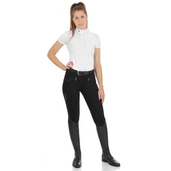 WOMEN'S DEMETRA TROUSERS IN STRETCH COTTON