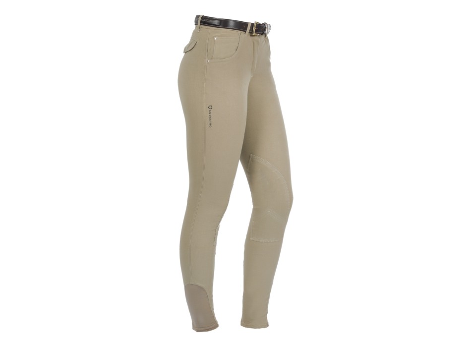 WOMEN'S RACE MODEL TROUSERS IN STRETCH COTTON