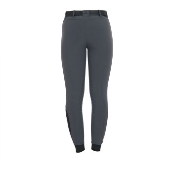 WOMEN'S SLIM FIT GRIP PANTS WITH EQUESTRIAN LOGO