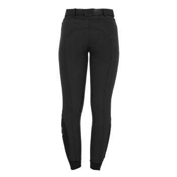 WOMEN'S SLIM FIT GRIP PANTS WITH EQUESTRIAN LOGO