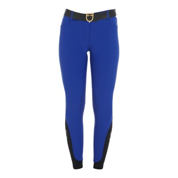 WOMEN'S SLIM FIT GRIP PANTS WITH EQUESTRIAN LOGO