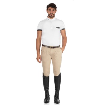 MEN'S ARES MODEL TROUSERS IN STRETCH COTTON