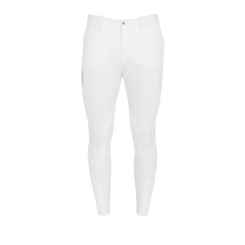 MEN'S ZEFIRO MODEL TROUSERS IN STRETCH COTTON