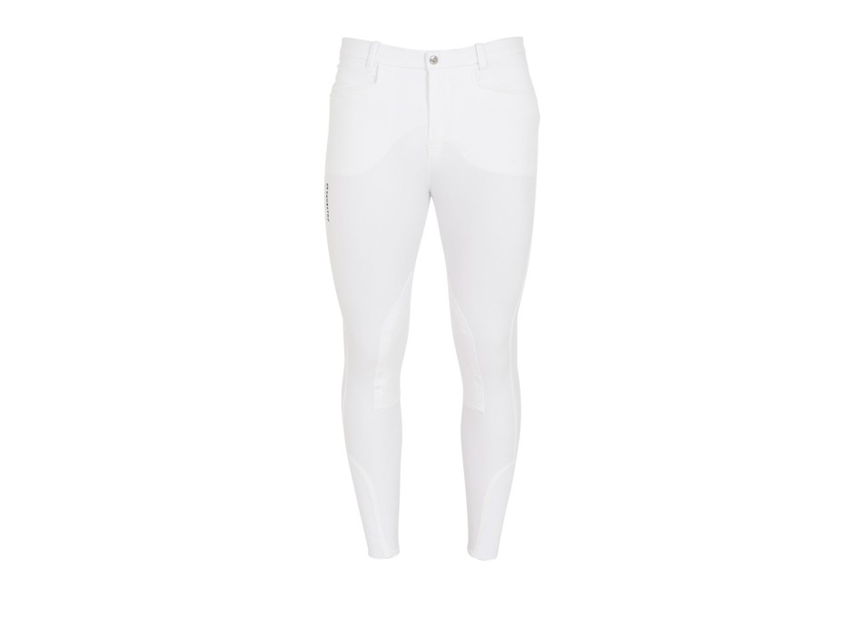 MEN'S ZEFIRO MODEL TROUSERS IN STRETCH COTTON