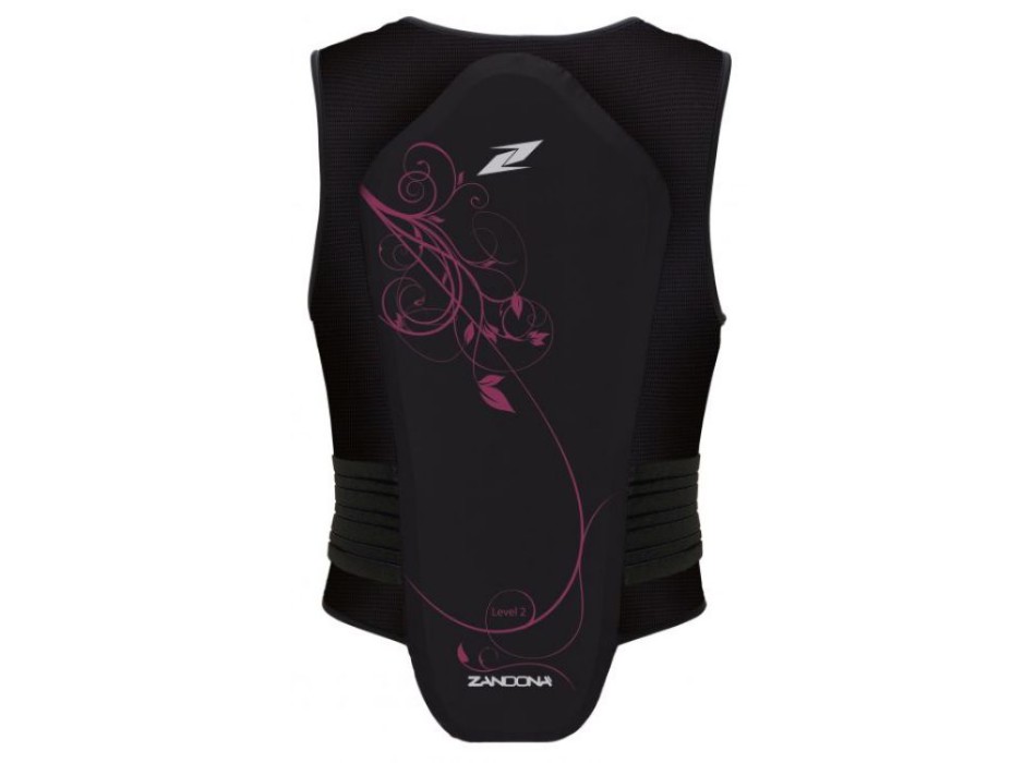 ZANDONA ADULT BACK PROTECTOR SOFT ACTIVE VEST PRO X6 CHIC PLANTS