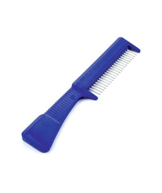 PLASTIC COMB WITH ROTATING TEETH