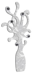 Octopus coat hanger leaves P2478 Pintdecor