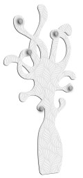 OCTOPUS white&white petals P2478A Pintdecor