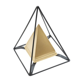 GOLD PYRAMID W/IRON