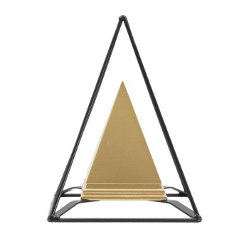 GOLD PYRAMID W/IRON