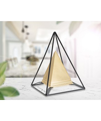 GOLD PYRAMID W/IRON