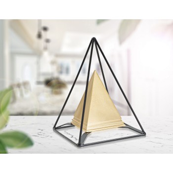 GOLD PYRAMID W/IRON