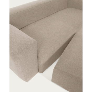 Blok footstool beige